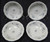 Johann Haviland Blue Garland Traditions Berry Bowls Fruit Set of 4 | DR Vintage Dinnerware and Replacements