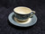 Currier Ives Royal China Blue and White Tea Cup Saucer Sets 2 Excellent