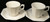 Johnson Brothers Heritage Ironstone White Tea Cup Saucer Sets 2 | DR Vintage Dinnerware and Replacements