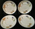 Mikasa Belle Terre Saucers 6 1/4" CAJ05 Maxima Scalloped Set of 4 | DR Vintage Dinnerware and Replacements