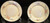 Homer Laughlin Eggshell Georgian Cashmere Bread Plates 6 1/4" Set of 2 | DR Vintage Dinnerware Replacements