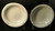 Noritake Envoy Coupe Soup Bowls 7 1/2" 6325 White Platinum Trim Set 2 | DR Vintage Dinnerware and Replacements
