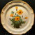 Mikasa Petunias Dinner Plates 10 3/4" EC 401 Garden Club Set of 4 Excellent