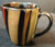 Sango Avanti Black Coffee Mug Cup 4721 | DR Vintage Dinnerware and Replacements