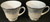 Noritake Blue Hill Tea Cups 2482 Blue White Floral Set of 2 | DR Vintage Dinnerware and Replacements