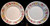 Royal Jackson Fine China Maytime Salad Plates 8" Set of 2 | DR Vintage Dinnerware and Replacements