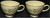 Homer Laughlin Eggshell Nautilus Ferndale Tea Cups set of 2 | DR Vintage Dinnerware and Replacements