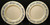 Theodore Haviland NY Clinton Dinner Plates 10 1/4" Blue Flowers Set 2 | DR Vintage Dinnerware and Replacements