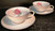 Fine China of Japan Imperial Rose Tea Cup Saucer Sets 2 | DR Vintage Dinnerware Replacements