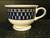 Mikasa Aztec Blue Cup Saucer Set CB009 Potters Touch Excellent
