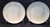 Fine China of Japan Platinum Wheat Bread Plates 6 3/8" (Set of 2) | DR Vintage Dinnerware Replacements