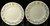 Fine China of Japan Vintage Salad Plates 7 3/4" 6701 Ivy Set of 2 | DR Vintage Dinnerware and Replacements