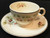 Taylor Smith Taylor Pine Cone Tea Cup Saucer Sets TST 1649 2 Excellent