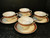 Homer Laughlin Monarch Tea Cup Saucer Sets Eggshell Georgian 4 | DR Vintage Dinnerware and Replacements