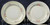 Homer Laughlin Eggshell Nautilus Ferndale Bread Plates 6 1/8" Set of 2 | DR Vintage Dinnerware Replacements