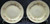 Homer Laughlin Eggshell Georgian Countess Bread Plates 6 1/8" Set 2 | DR Vintage Dinnerware Replacements