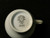 Noritake Fremont Tea Cup Saucer Sets 6127 White Plat Trim Set of 2 Excellent