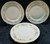 Homer Laughlin Georgian Cashmere Dinner Plates 9 7/8" Set of 4 | DR Vintage Dinnerware and Replacements