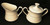 Ivory Fantasy China Japan Creamer Sugar Bowl Set White Lace | DR Vintage Dinnerware and Replacements