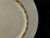 Castleton China Carlton Dinner Plate 10 3/4" Inner Gold Band Excellent