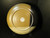 Sango Gold Dust Black Chop Plate Round Platter 12 1/2" 5022 Brown Tan Excellent