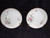 Fine China of Japan Golden Rose Bread Plates Set of 2 | DR Vintage Dinnerware and Replacements