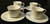 Noritake Snowville Demitasse Espresso Tea Cup Saucer Sets 6453 Q 4 Excellent