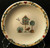 Thomson Pottery Birdhouse Salad Plate 7 3/4 Birds Red Hearts Excellent