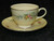 Homer Laughlin Eggshell Nautilus Ferndale Tea Cup Saucer Sets 4 Excellent