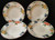 Mikasa Fruit Panorama Soup Bowls 9 1/4" Country Classics Rimmed Set 4 Excellent