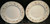 Abingdon China Luncheon Plates 9 1/4" Fine Porcelain Japan Set of 2 Excellent