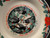 Tienshan Deck the Halls Salad Plates 7 1/2" 12 Days of Christmas 4 Colly Birds