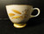 Homer Laughlin Century Service Autumn Gold Tea Cup Saucer Sets 2 Excellent