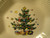 Nikko Christmastime Soup Bowl 8 1/4" Christmas Tree Octagonal Excellent