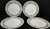 Sango Noel Dinner Plates 10 1/2" 8401 Green Holly Red Ribbons Set of 4 Excellent