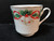 Sango Noel Tea Cup Saucer Sets 8401 Green Holly Red Ribbons 4 Excellent