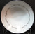 Noritake Graywood Round Vegetable Bowl 8 7/8 Gray Leaves Platinum Trim Excellent