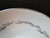 Noritake Graywood Round Vegetable Bowl 8 7/8 Gray Leaves Platinum Trim Excellent