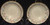 Homer Laughlin Eggshell Nautilus Nantucket Berry Bowls Set of 2 Excellent
