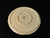 Franciscan Apple Trivet 6 1/2" Round Fluted USA Flying "F" Back Stamp Excellent