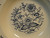Homer Laughlin Virginia Rose Dresden Soup Bowl 8 1/2" Blue Excellent