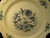 Homer Laughlin Virginia Rose Dresden Lunch Plates 9 1/4" Blue Set 2 Excellent