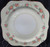 Homer Laughlin Eggshell Georgian Countess Square Salad Plates Set of 2 Excellent
