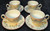 Johnson Brothers Summer Chintz Tea Cup Saucer Sets Made in England 4 Excellent