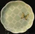 Lenox Butterfly Meadow Trellis Salad Plate Green 8" Louise De Luyer Excellent