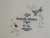 Lenox Butterfly Meadow Dragonfly Dinner Plates 10 7/8" Set of 2 Excellent