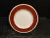 Homer Laughlin Craftsman Formal Rust Red Dessert Plates 7" Set of 2 Excellent