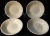 Johnson Brothers Regency White Berry Bowls 5 1/8" England Black Mark Excellent