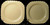 Johnson Brothers Regency White Square Salad Plates 7 1/2 England Black Mark Set of 2