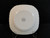 Johnson Brothers Regency White Square Salad Plates 7 1/2 England Black Mark Set of 2